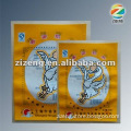 slide zip lock plastic bag